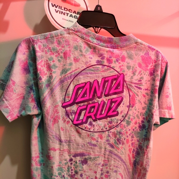 SANTA CRUZ WAVY T SHIRT SIZE SMALL - Picture 2 of 5
